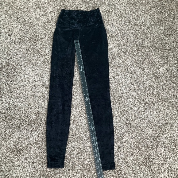 Lululemon Matched Set Align Tank / Wunder Lounge 28” Tight Black Velvet Sz 2 - Picture 7 of 16